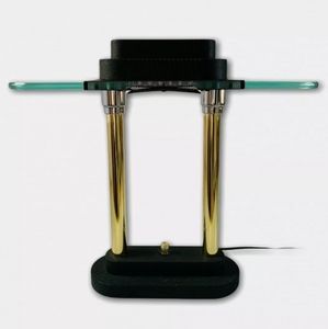 1980s postmodern halogen desk lamp